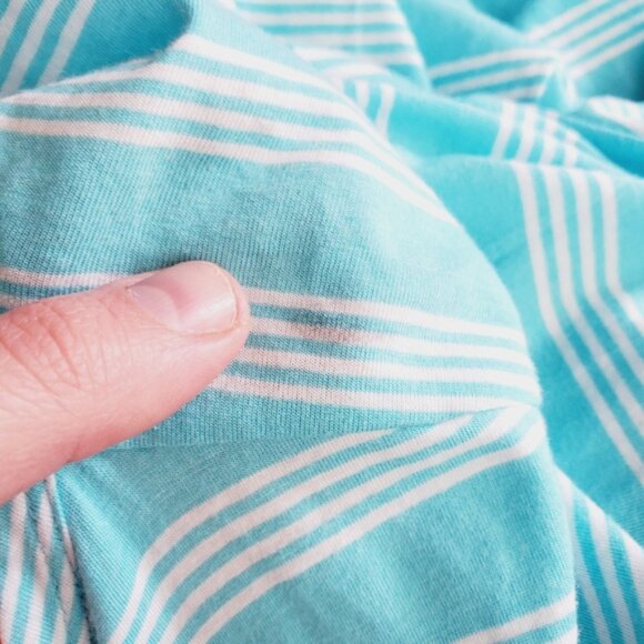 NWT B-Stock Tommy Bahama Coastal Beach Lounge Nautical Striped Cardigan L - Picture 5 of 12